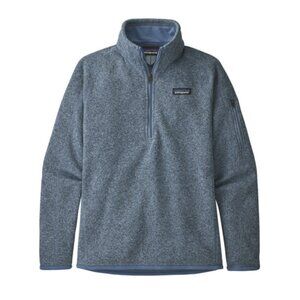 Patagonia Women's M Better Sweater 1/4-Zip -Berlin Blue STY25618